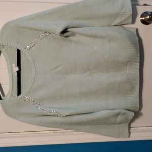 New York and Company Mint Sweater